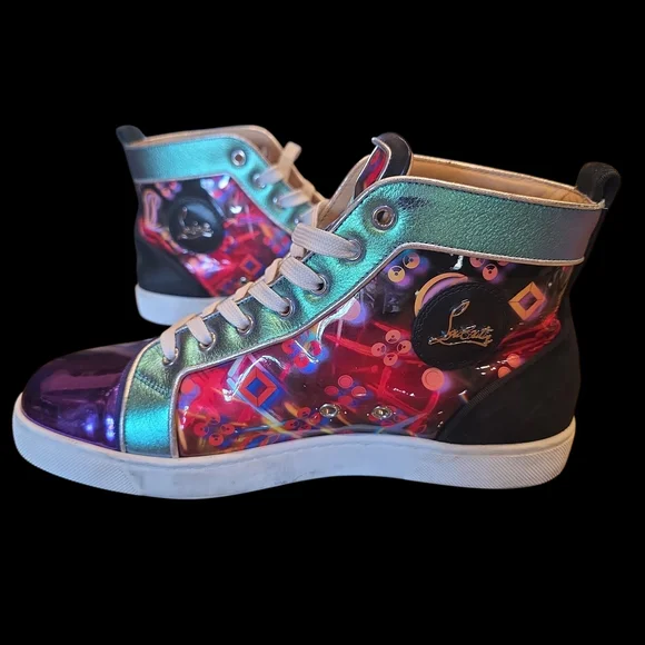 Christian Louboutin Louis Orlato Flat Version Multi Sneakers - Picture 4 of 11